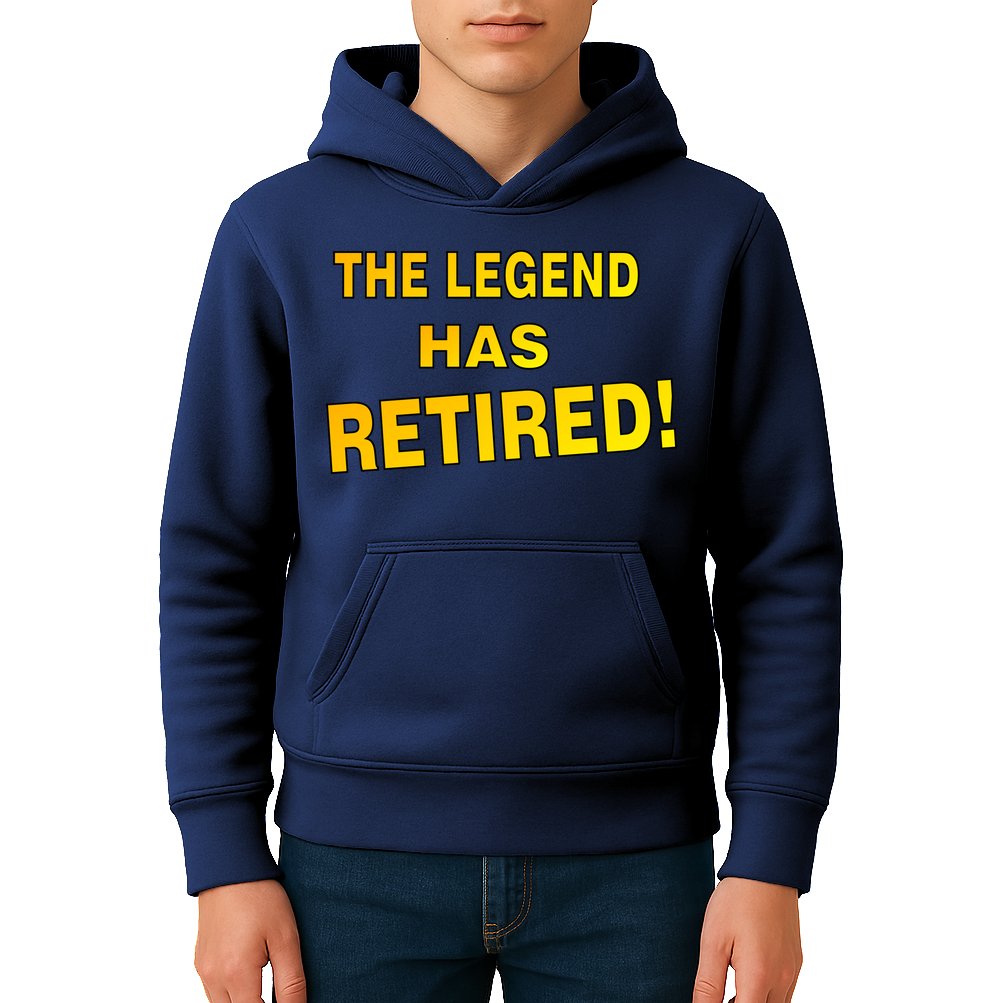 The Legend Has Retired Kids Hoodie