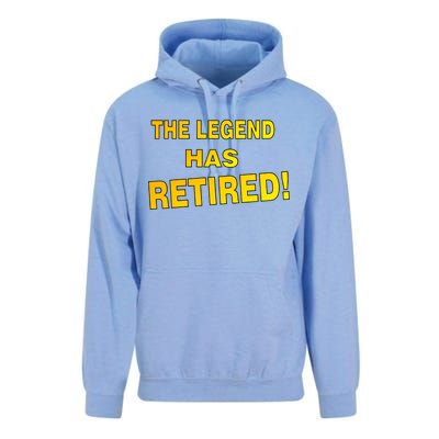 The Legend Has Retired Unisex Surf Hoodie