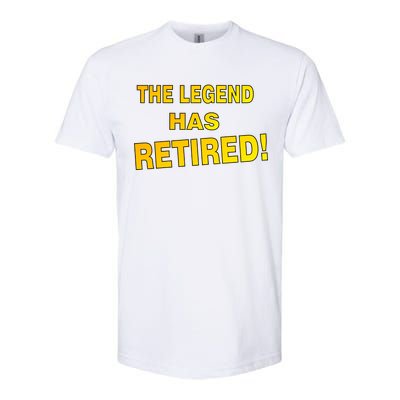 The Legend Has Retired Softstyle® CVC T-Shirt