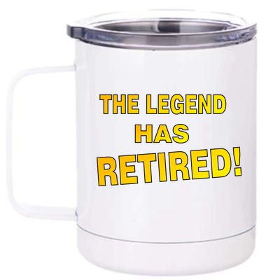 The Legend Has Retired 12 oz Stainless Steel Tumbler Cup