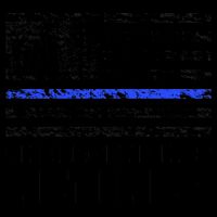 The Legend Has Retired Blue Thin Line Mug