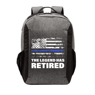 The Legend Has Retired Blue Thin Line Vector Backpack