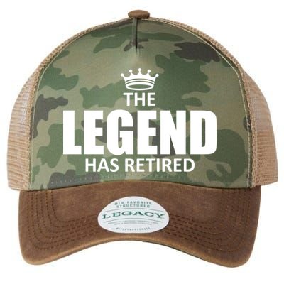 The Legend Has Retired Crown Legacy Tie Dye Trucker Hat