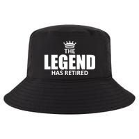 The Legend Has Retired Crown Cool Comfort Performance Bucket Hat