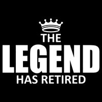 The Legend Has Retired Crown Bucket Hat
