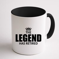 The Legend Has Retired Crown Mug