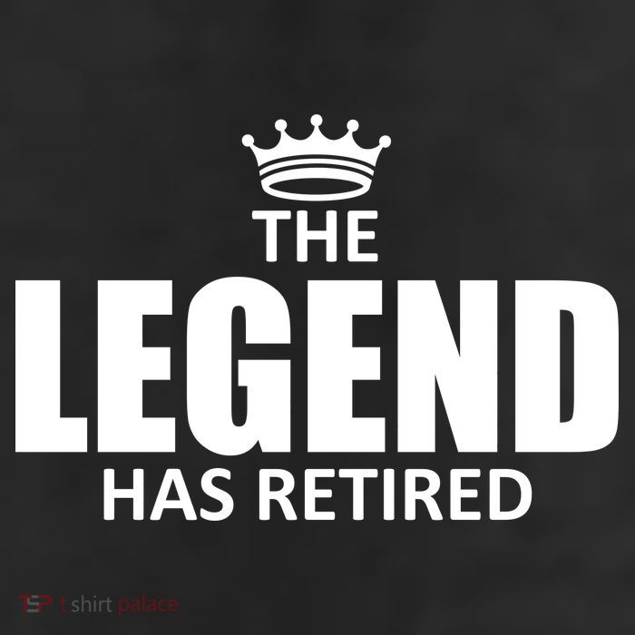 The Legend Has Retired Crown Trucker Hat