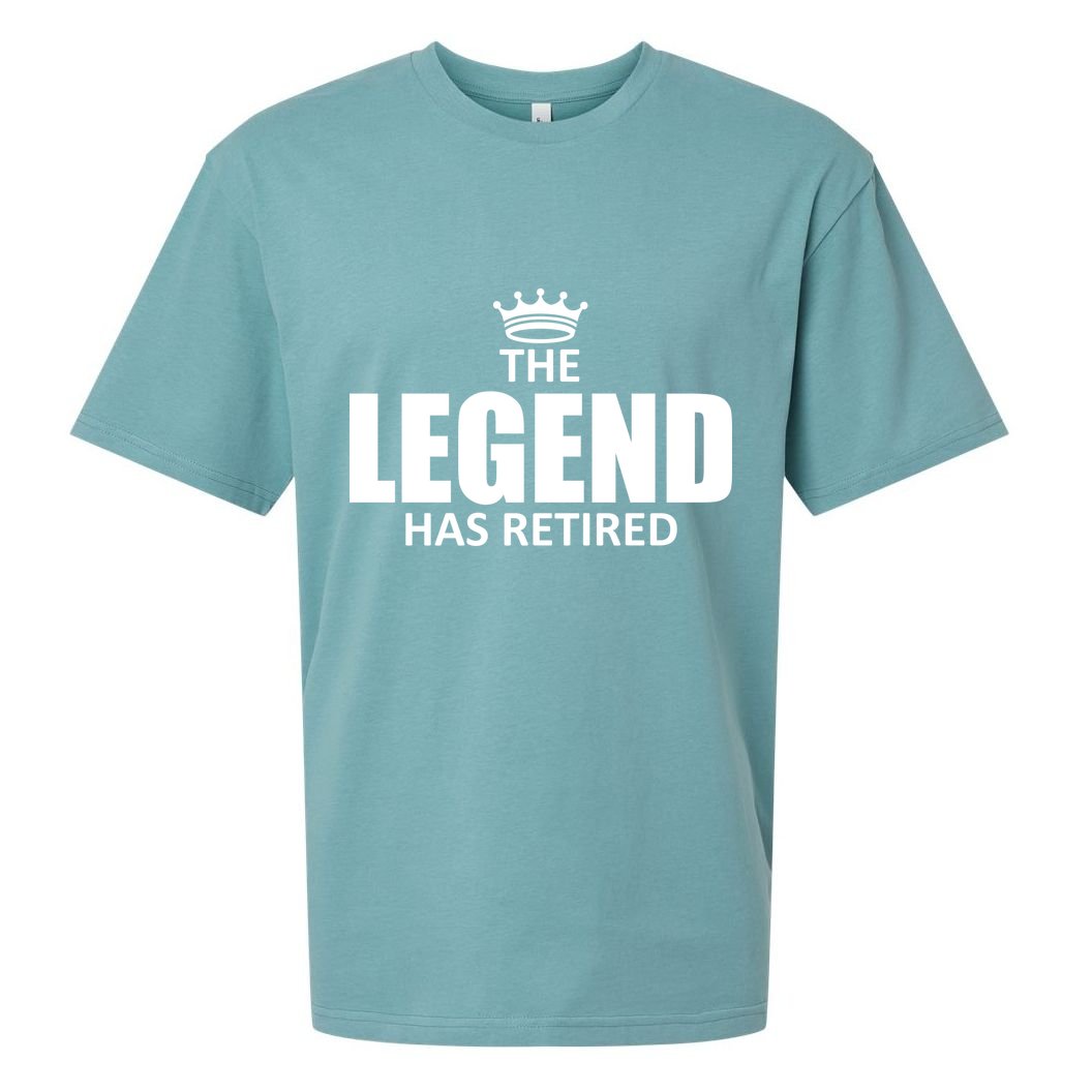 The Legend Has Retired Crown Sueded Cloud Jersey T-Shirt