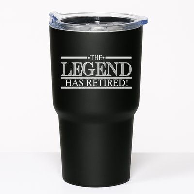 The Legend Has Retired! Funny Retirement  Tumbler
