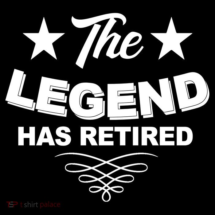 The Legend Has Retired Funny Retirement Gift Flatbill Hat