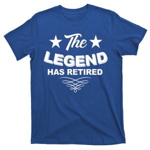 The Legend Has Retired Funny Retirement Gift T-Shirt