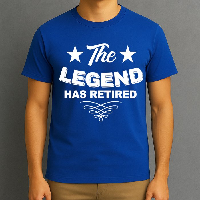 The Legend Has Retired Funny Retirement Gift T-Shirt