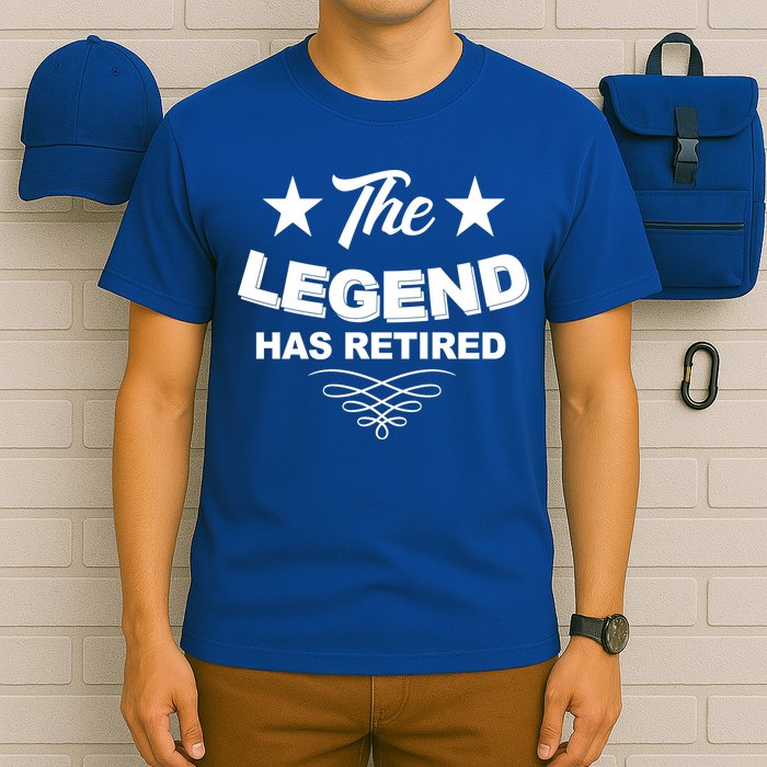 The Legend Has Retired Funny Retirement Gift T-Shirt