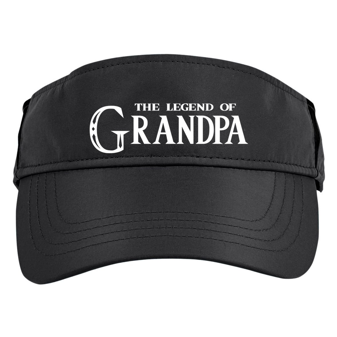 The Legend Of Grandpa Adult Drive Performance Visor