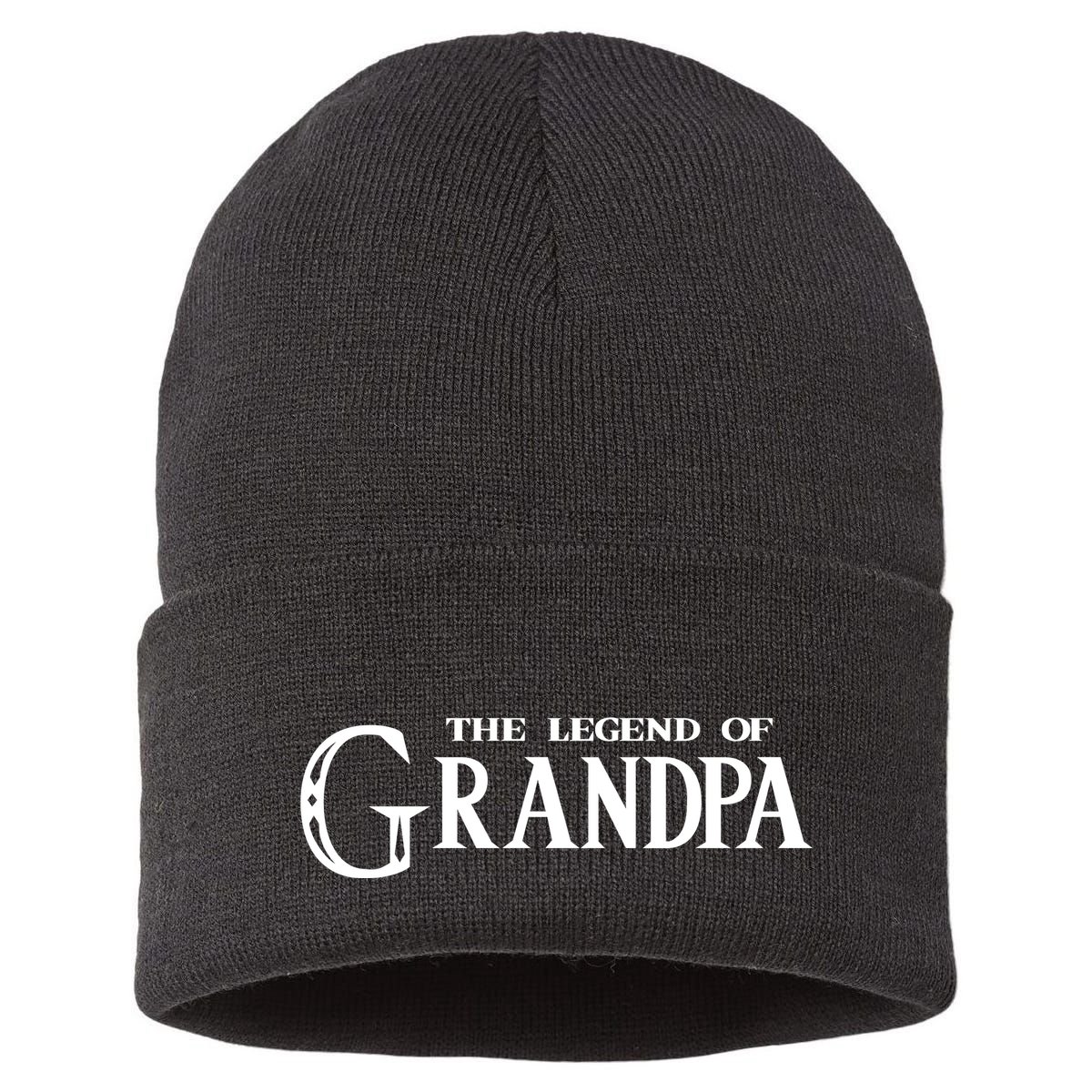 The Legend Of Grandpa Sustainable Knit Beanie