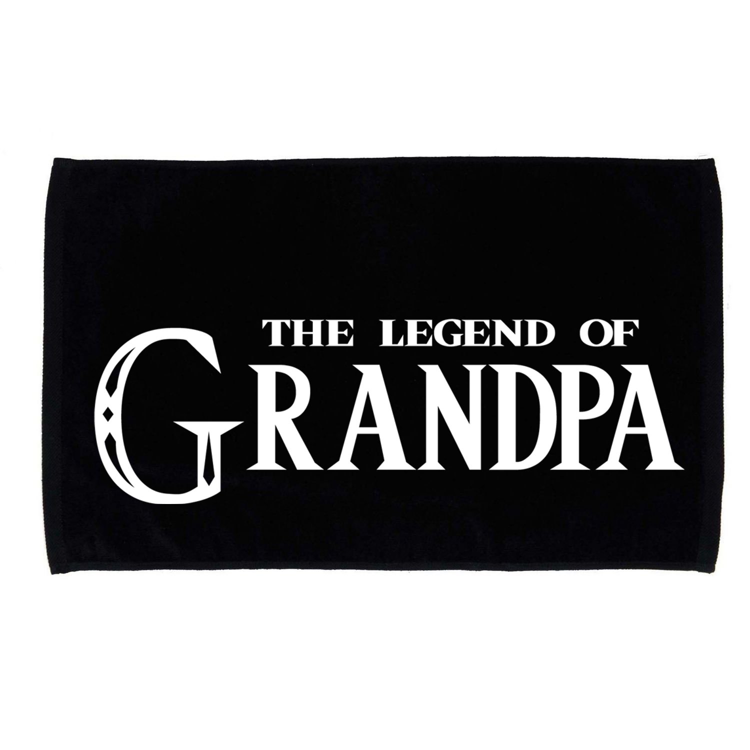 The Legend Of Grandpa Microfiber Hand Towel