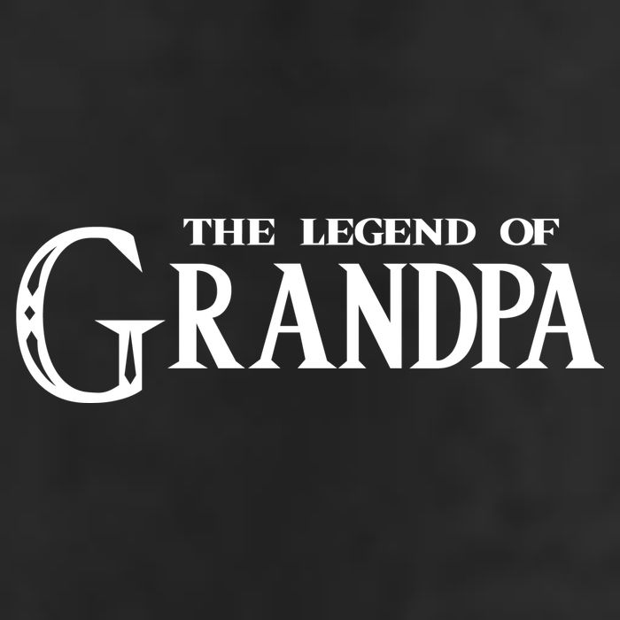 The Legend Of Grandpa Microfiber Hand Towel