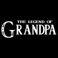 The Legend Of Grandpa Cropped Pullover Crew