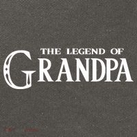 The Legend Of Grandpa Cotton Canvas Backpack