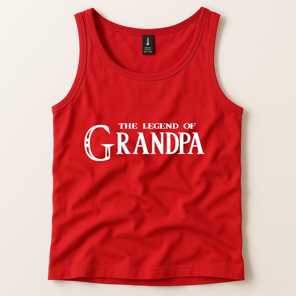 The Legend Of Grandpa Tank Top