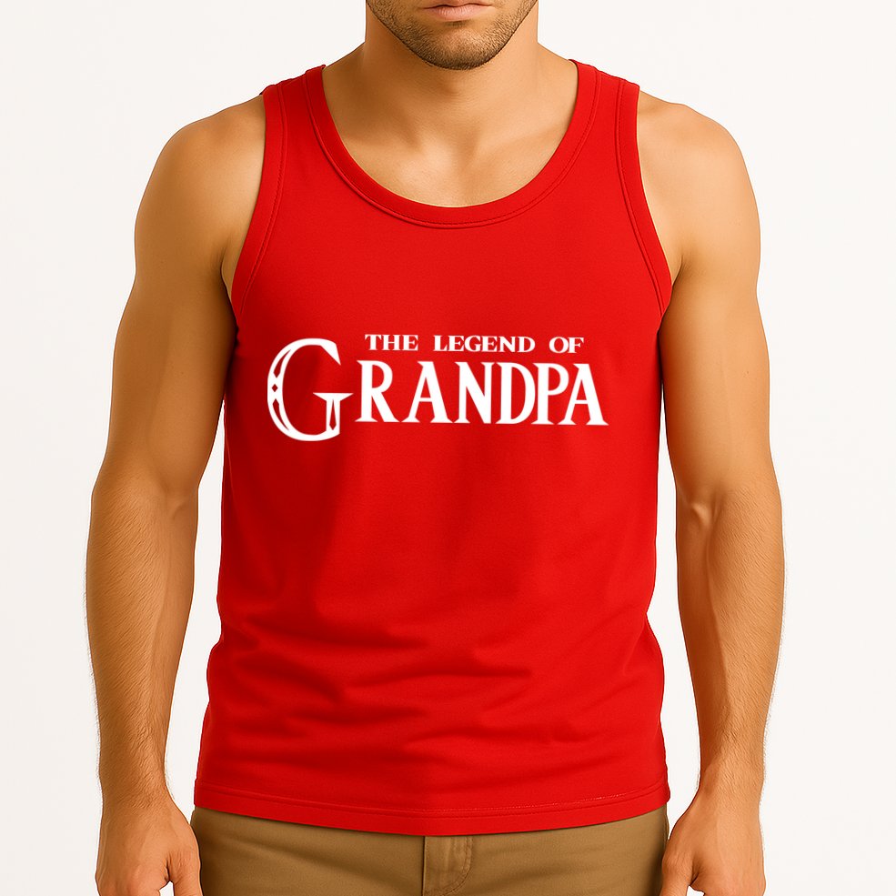 The Legend Of Grandpa Tank Top