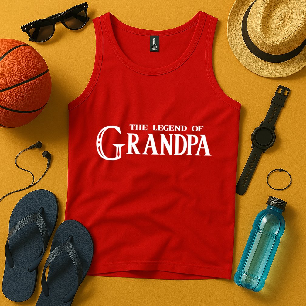 The Legend Of Grandpa Tank Top