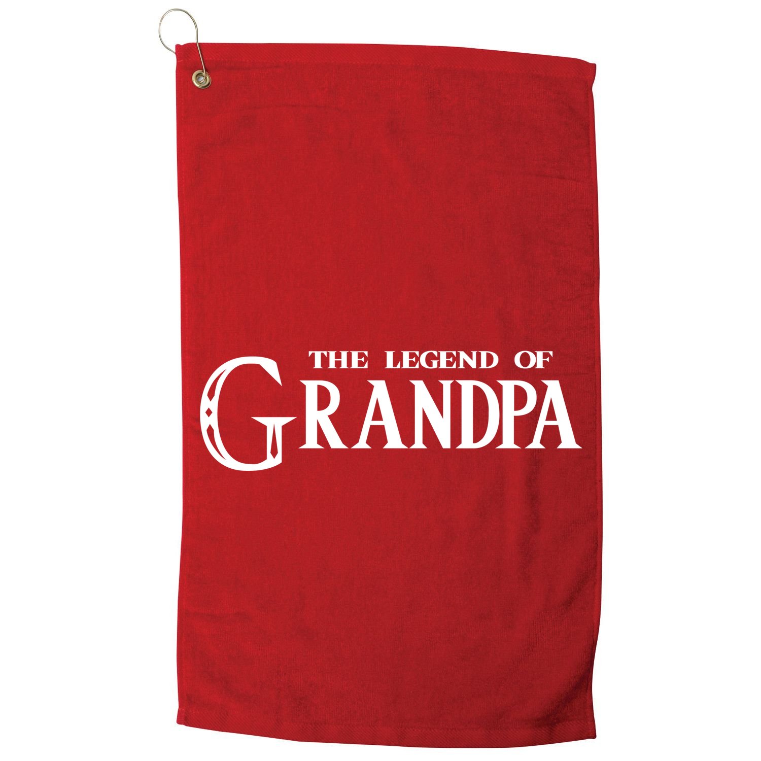 The Legend Of Grandpa Golf Towel