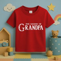 The Legend Of Grandpa Toddler T-Shirt