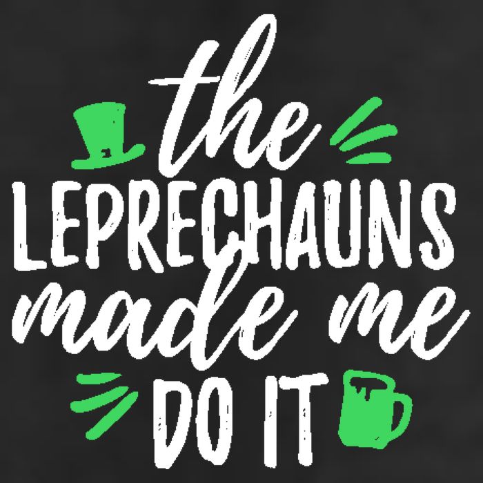 The Leprechauns Made Me Do It Funny 15oz Campfire Ceramic Mug