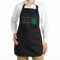 The Leprechauns Made Me Do It Funny Irish Apron