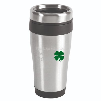 The Leprechauns Made Me Do It Funny Irish 16oz Travel Tumbler