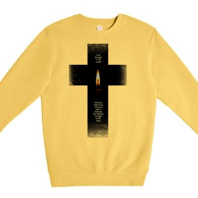 The light of the world Premium Crewneck Sweatshirt