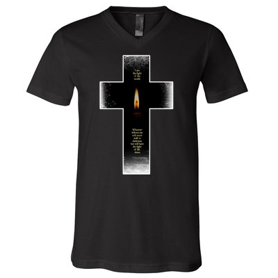 The light of the world V-Neck T-Shirt