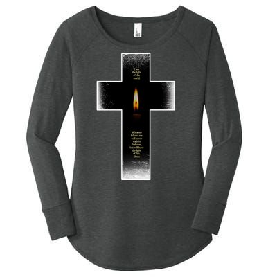 The light of the world Women's Perfect Tri Tunic Long Sleeve Shirt