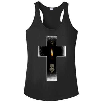The light of the world Ladies PosiCharge Competitor Racerback Tank