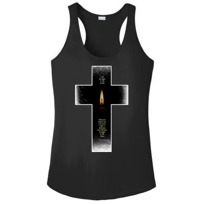 The light of the world Ladies PosiCharge Competitor Racerback Tank