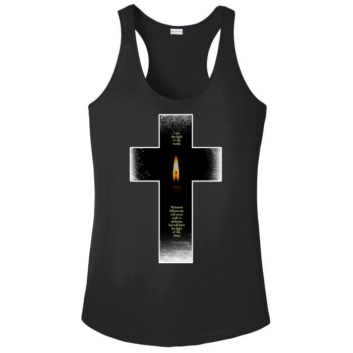 The light of the world Ladies PosiCharge Competitor Racerback Tank