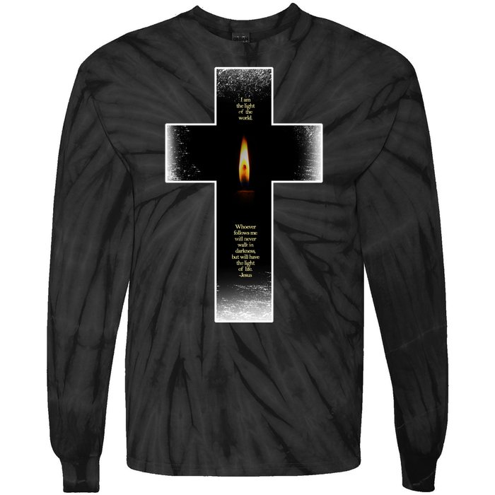 The light of the world Tie-Dye Long Sleeve Shirt