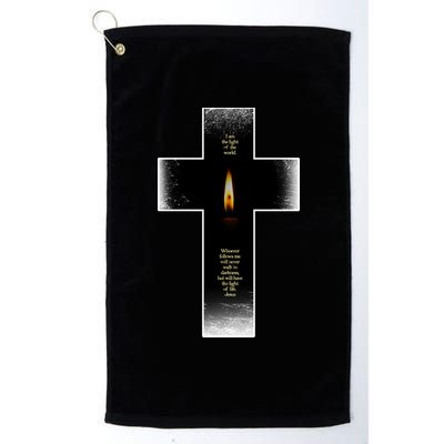 The light of the world Platinum Collection Golf Towel