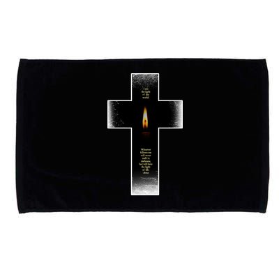 The light of the world Microfiber Hand Towel