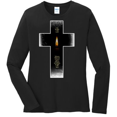 The light of the world Ladies Long Sleeve Shirt