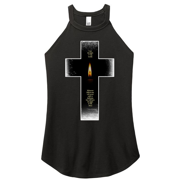 The light of the world Women's Perfect Tri Rocker Tank