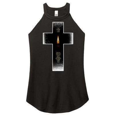 The light of the world Women's Perfect Tri Rocker Tank