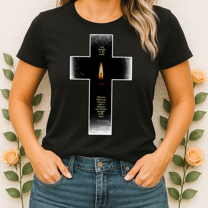 The light of the world Womens T-Shirt
