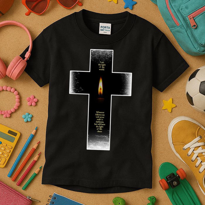The light of the world Kids T-Shirt