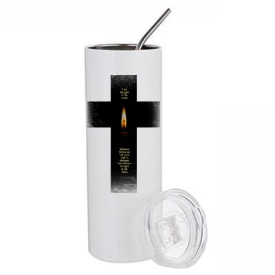 The light of the world Stainless Steel Tumbler