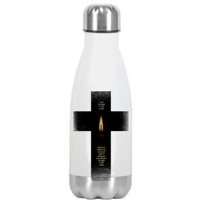 The light of the world Stainless Steel Insulated Water Bottle