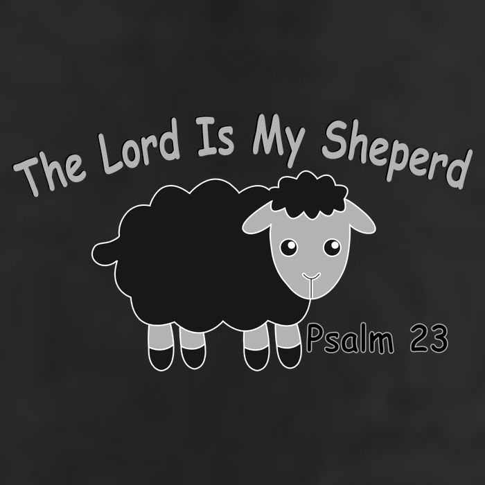 The Lord Is My Shepherd 7 Panel Mesh Trucker Snapback Hat