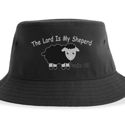 The Lord Is My Shepherd Sustainable Bucket Hat