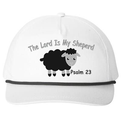 The Lord Is My Shepherd Snapback Five-Panel Rope Hat